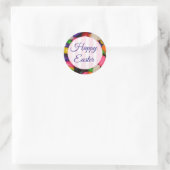 ハッピーイースターゼリー豆のシール ラウンドシール (バッグ)