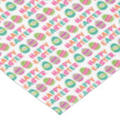 ハッピーイースタータイポグラフィ テーブルクロス (アングル)