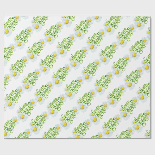 ハッピーイースターダイズイースターラッピング紙 ラッピングペーパー (フラット)