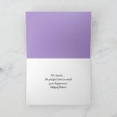 ハッピーイースターチックス シーズンカード (内部)