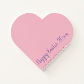 ハッピーイースターチョコレートバタークリームクリーム卵キャンディ ノートブック (裏面)