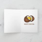 ハッピーイースターチョコレートバタークリームクレムエッグ シーズンカード (内部)
