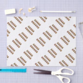 ハッピーイースターチョコレート卵 薄葉紙 (クラフト)