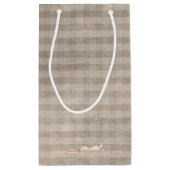 ハッピーイースターチルバニーラビットギンガム スモールペーパーバッグ (裏面)