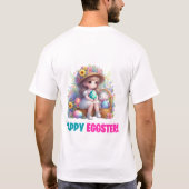 ハッピーイースターデイ – かわいいベビー Tシャツ (裏面)