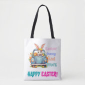 ハッピーイースターデイ – ハンター トートバッグ (正面)