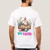 ハッピーイースターデイ – ボーイ Tシャツ (裏面)