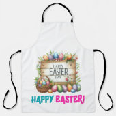 ハッピーイースターデイ – マン エプロン (正面)