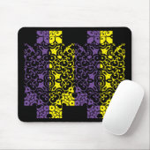 ハッピーイースターデザイナー名 マウスパッド (マウス)