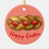 ハッピーイースタートゥーレクリグリークアルメニアンホリデーパン セラミックオーナメント (正面)
