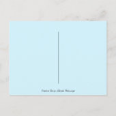 ハッピーイースタートロピカル海ビーチコースタルホリデイ ポストカード (裏面)