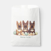 ハッピーイースタードイツの羊飼い犬 フェイバーバッグ (正面)