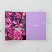 ハッピーイースタードーターピンクローズ カード (内部)