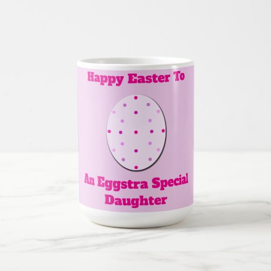 ハッピーイースタードーターマグ コーヒーマグカップ (中央)