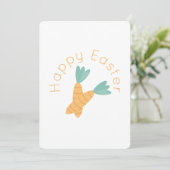 ハッピーイースターニンジン 招待状 (スタンド正面)