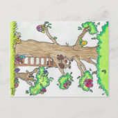 ハッピーイースターハガキbyニコールジャネス シーズンポストカード (正面)