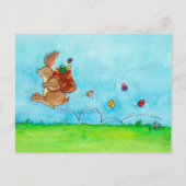 ハッピーイースターハガキbyニコールジャネス シーズンポストカード (正面)