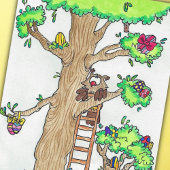 ハッピーイースターハガキbyニコールジャネス シーズンポストカード