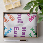 ハッピーイースターハッピーエッグ狩りチックエッグ 薄葉紙 (ギフト)