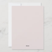 ハッピーイースターハッピーバニーウォーターカラーホリデーカード シーズンカード (裏面)