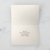 ハッピーイースターハミングバード シーズンカード (内部)