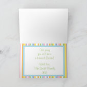 ハッピーイースターバイブル詩カード内でパーソナライズ！ シーズンカード (内部)