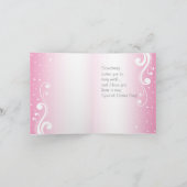 ハッピーイースターバニーおもしろい シーズンカード (内部)