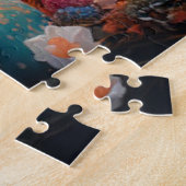 ハッピーイースターバニーとイースターエッグ ジグソーパズル (側面)