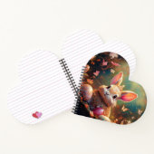 ハッピーイースターバニーとイースターエッグ ノートブック (内部)