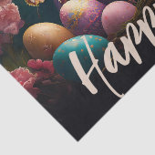 ハッピーイースターバニーとイースターエッグ 薄葉紙 (詳細)