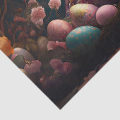 ハッピーイースターバニーとイースターエッグ 薄葉紙 (詳細)