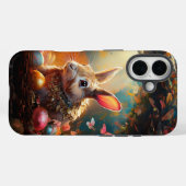 ハッピーイースターバニーとイースターエッグ Case-Mate iPhoneケース (裏面 (横))