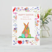 ハッピーイースターバニーとエッグスフローラ シーズンカード (スタンド正面)