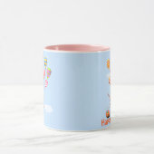 ハッピーイースターバニーとバルーン マグカップ (中央)