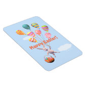 ハッピーイースターバニーとバルーン マグネット (右側)