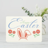 ハッピーイースターバニーイヤーフラワー シーズンカード (スタンド正面)