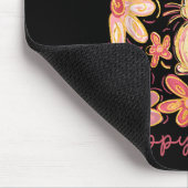 ハッピーイースターバニーイースターエッグ狩りスクワッドイースターウォー マウスパッド (コーナー)