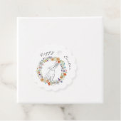 ハッピーイースターバニーウォーターカラーズボホワイルドフラワー フェイバータグ (インサイチュ)