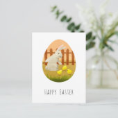 ハッピーイースターバニーエッグチックス シーズンポストカード (スタンド正面)