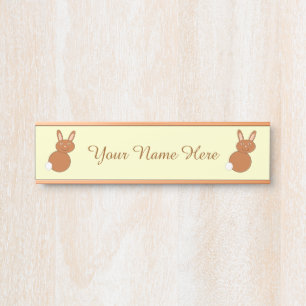 ハッピーイースターバニーカスタム サインプレート