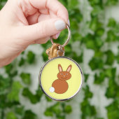 ハッピーイースターバニーキーチェーン キーホルダー (手)