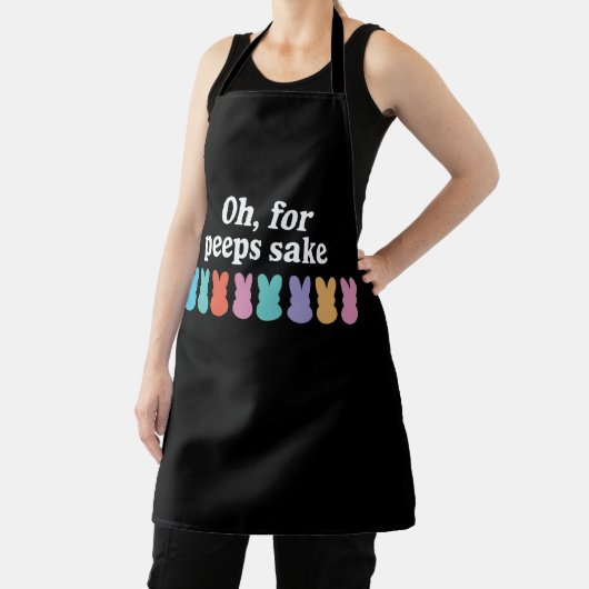 ハッピーイースターバニークリスチャン宗教カーニバル エプロン (インサイチュ)
