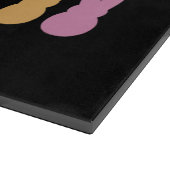 ハッピーイースターバニークリスチャン宗教カーニバル カッティングボード (角)