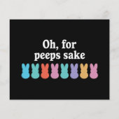 ハッピーイースターバニークリスチャン宗教カーニバル チラシ (正面)