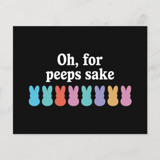 ハッピーイースターバニークリスチャン宗教カーニバル チラシ (正面)