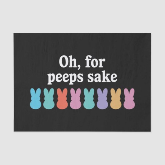 ハッピーイースターバニークリスチャン宗教カーニバル 薄葉紙 (正面)