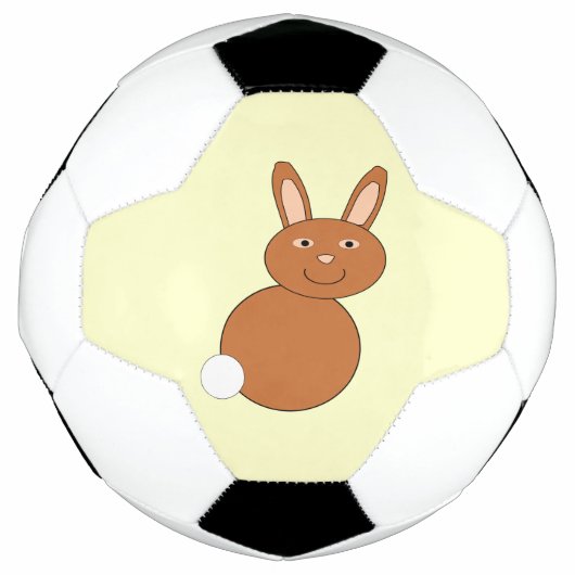 ハッピーイースターバニーサッカーボール サッカーボール (正面)