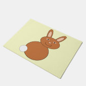 ハッピーイースターバニードアマット ドアマット (アングル)