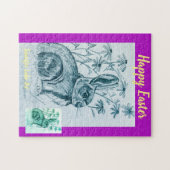 ハッピーイースターバニーパズル ジグソーパズル (横)