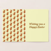 ハッピーイースターバニーフォイルカード 箔カード (内部)